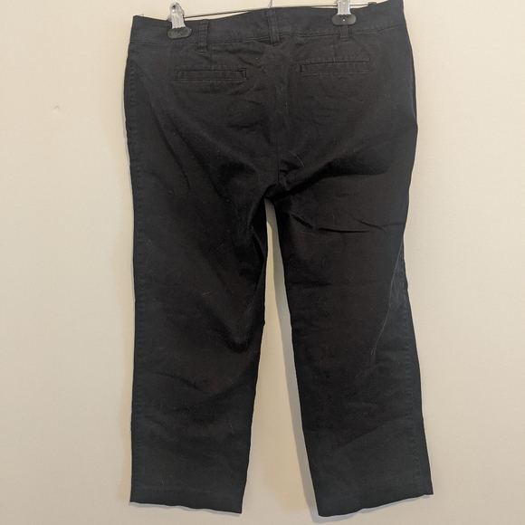 Black Tommy Hilfiger Cropped Pants - Picture 2 of 2
